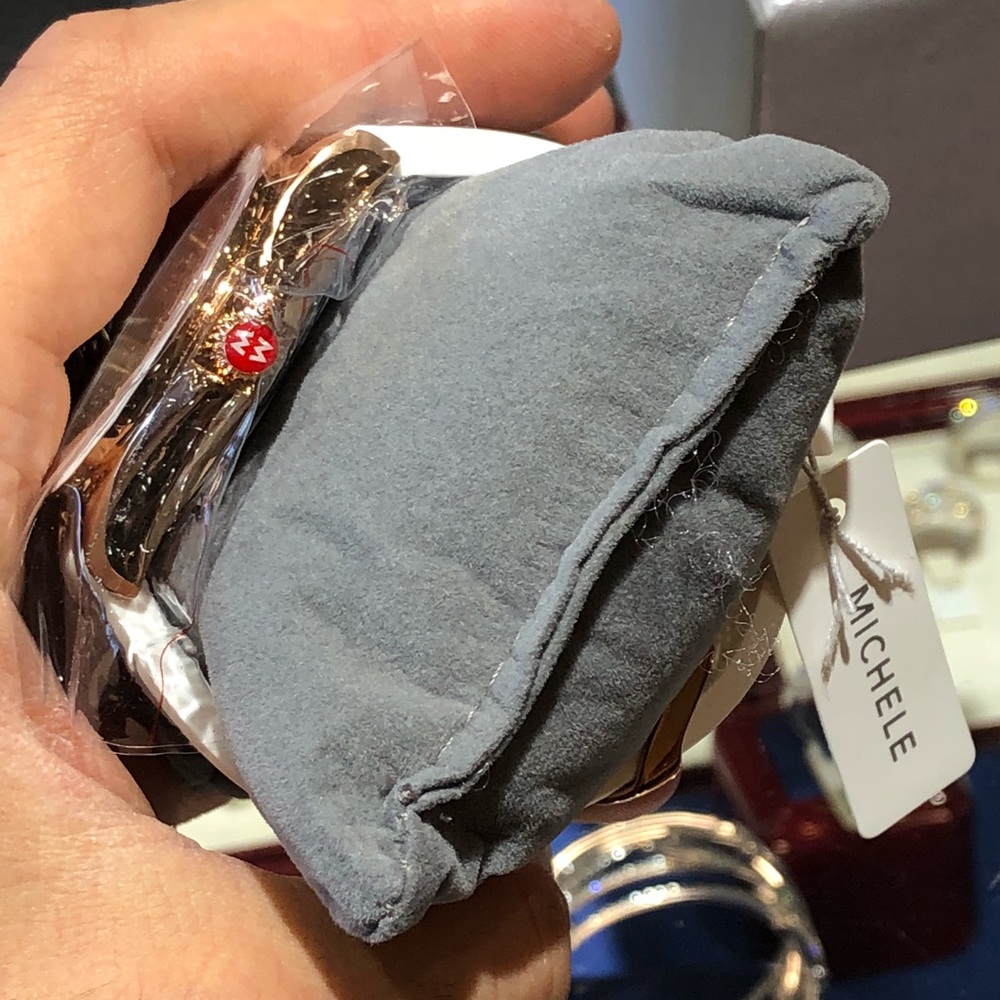 Trendy Rose Gold Michele Watch!!!(Jelly Bean)!!! - Picture 5 of 5